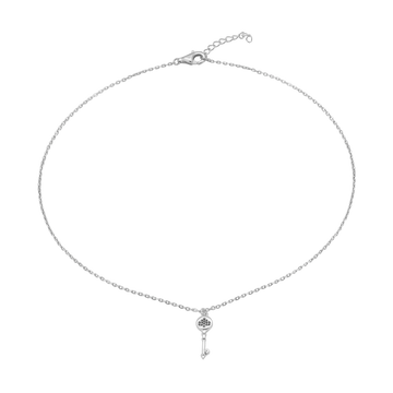 Disney Silver Necklace | KP Alice In Wonderland XMXMW060087