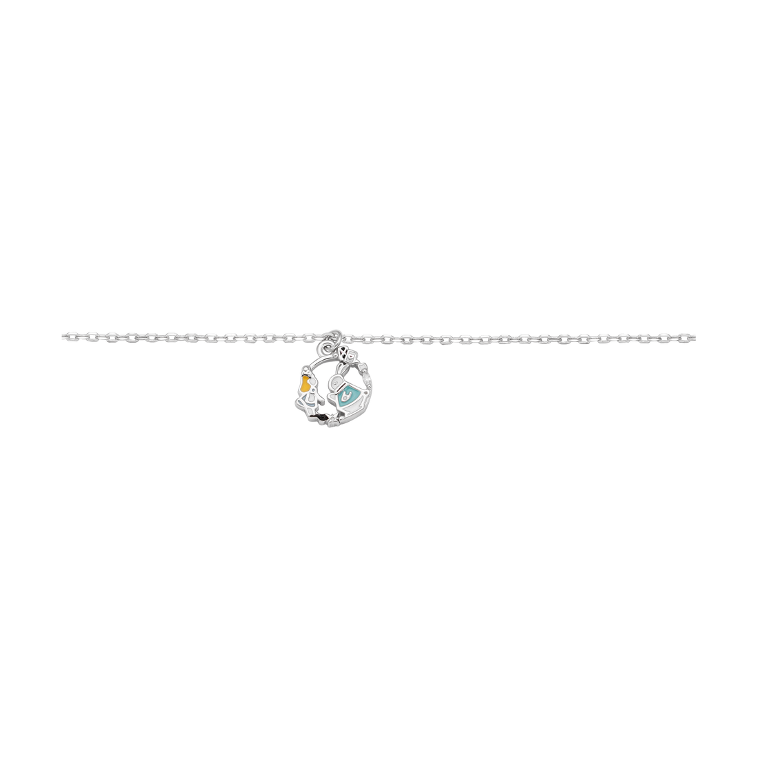 Disney Silver Necklace | KP Alice In Wonderland XMXMW060089