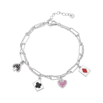 Disney Silver Bracelet | KP Alice In Wonderland XMXMW060072