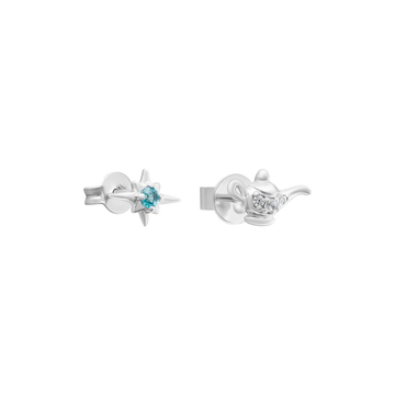 Disney Silver Earring | KP Jasmine ZTXMW000033