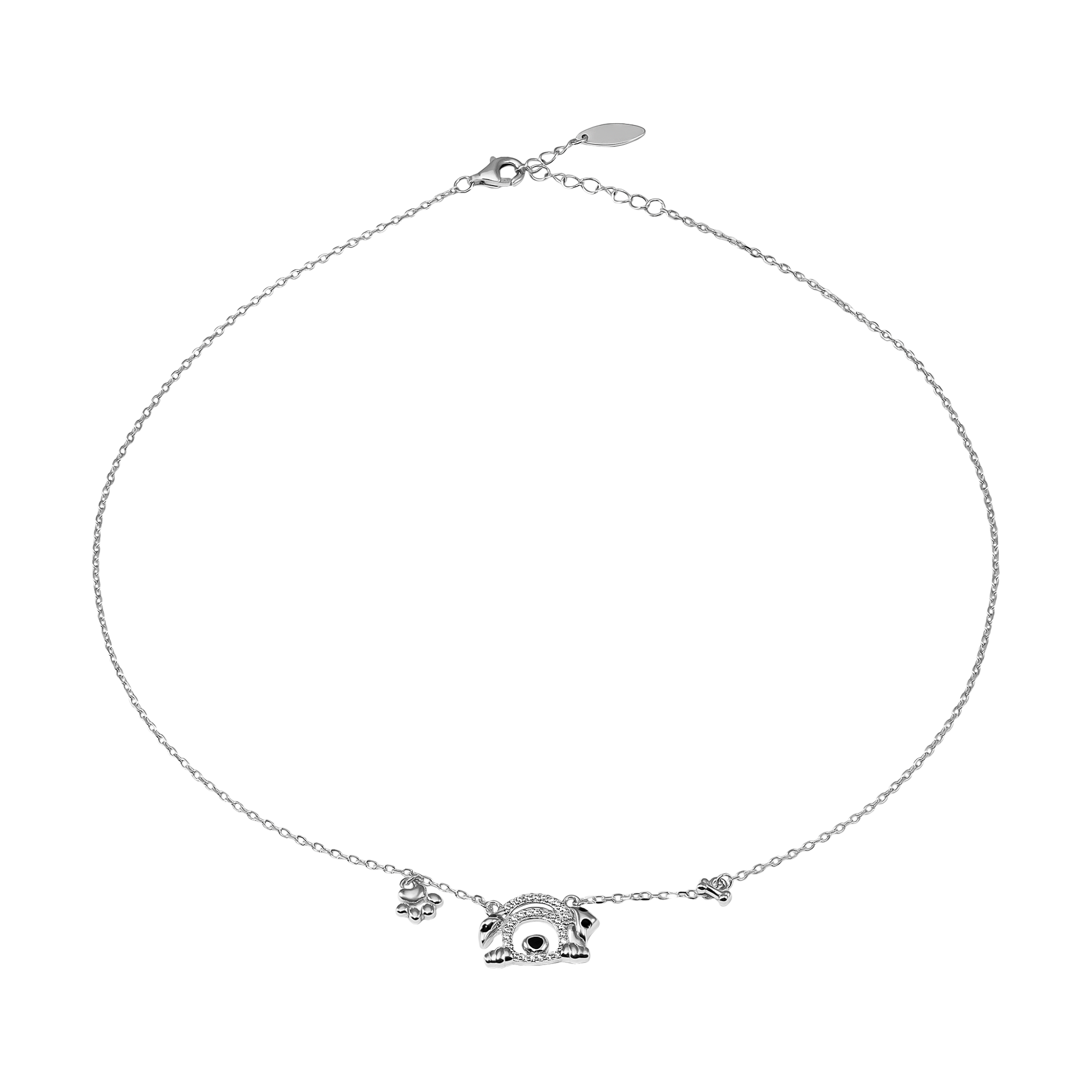 Disney Silver Necklace | KP 101 Dalmatians XM00W060018