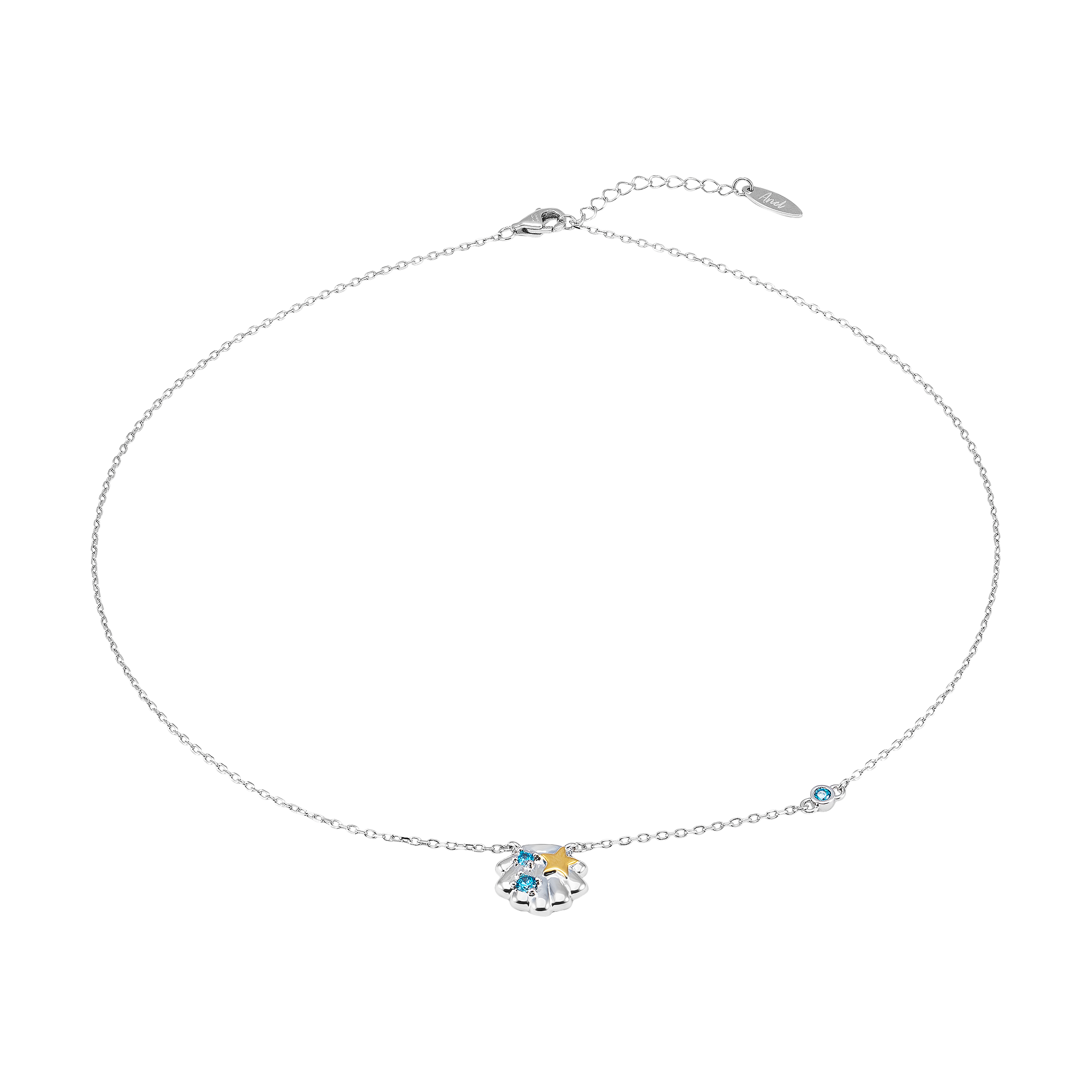 Disney Silver Necklace | KP The Little Mermaid ZTZTC060000